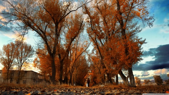 Autumn in Gyumri, Armenia